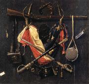Pope Alexander Emblems of the Civil War Spain oil painting artist